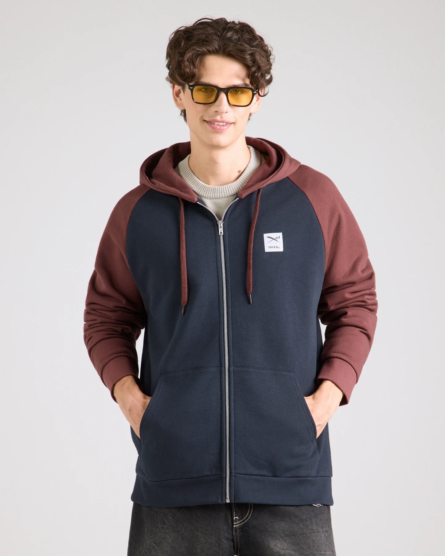 Iriedaily Sweatjacke De College 2 – Ansicht 3