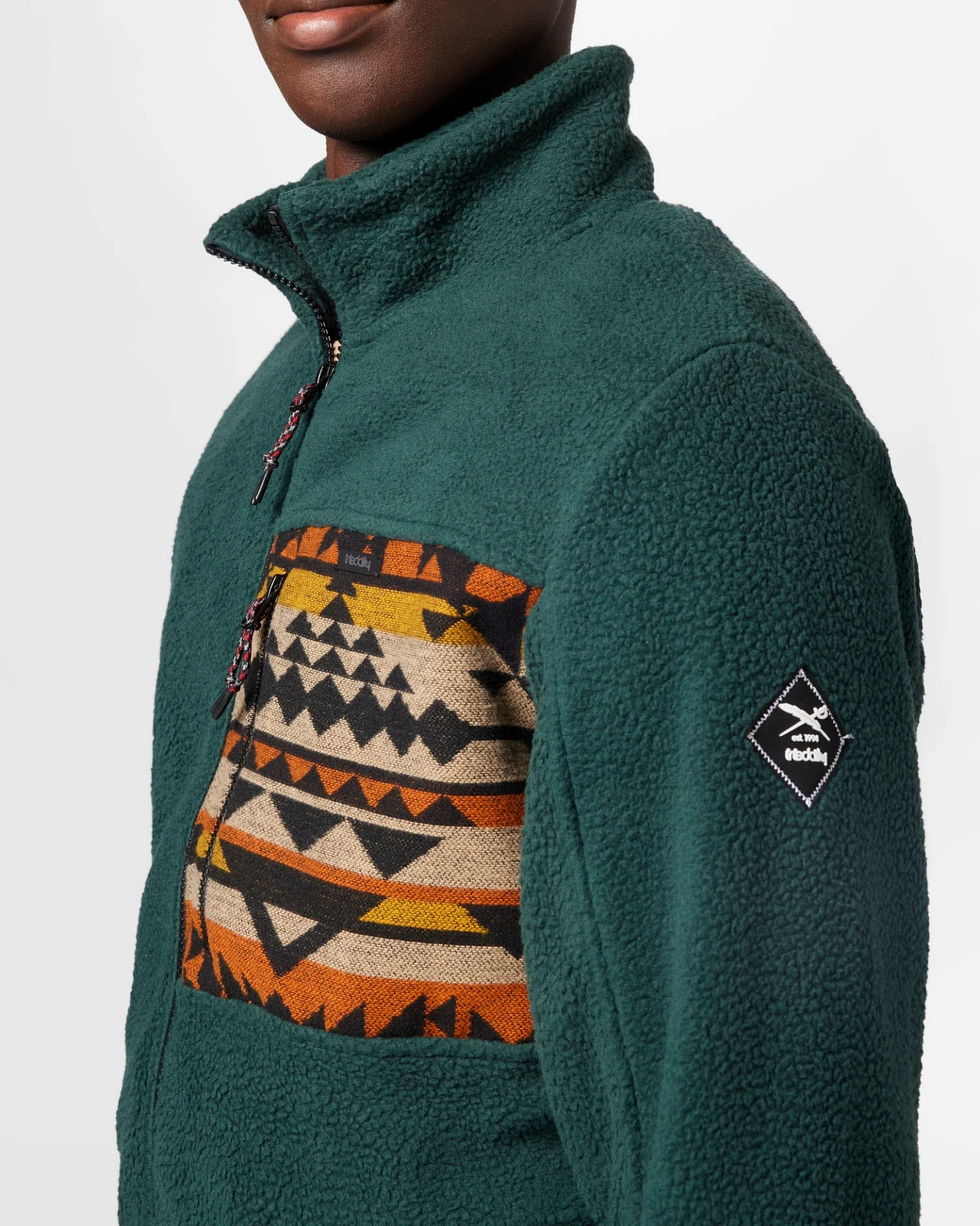 Iriedaily Fleecejacke Wonderer Track – Ansicht 5