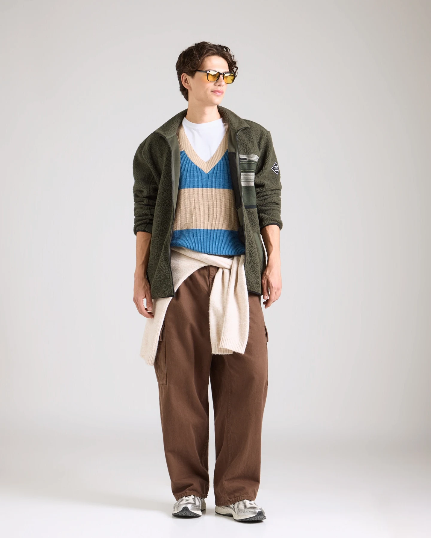 Iriedaily Fleecejacke Wonderer Track – Ansicht 2