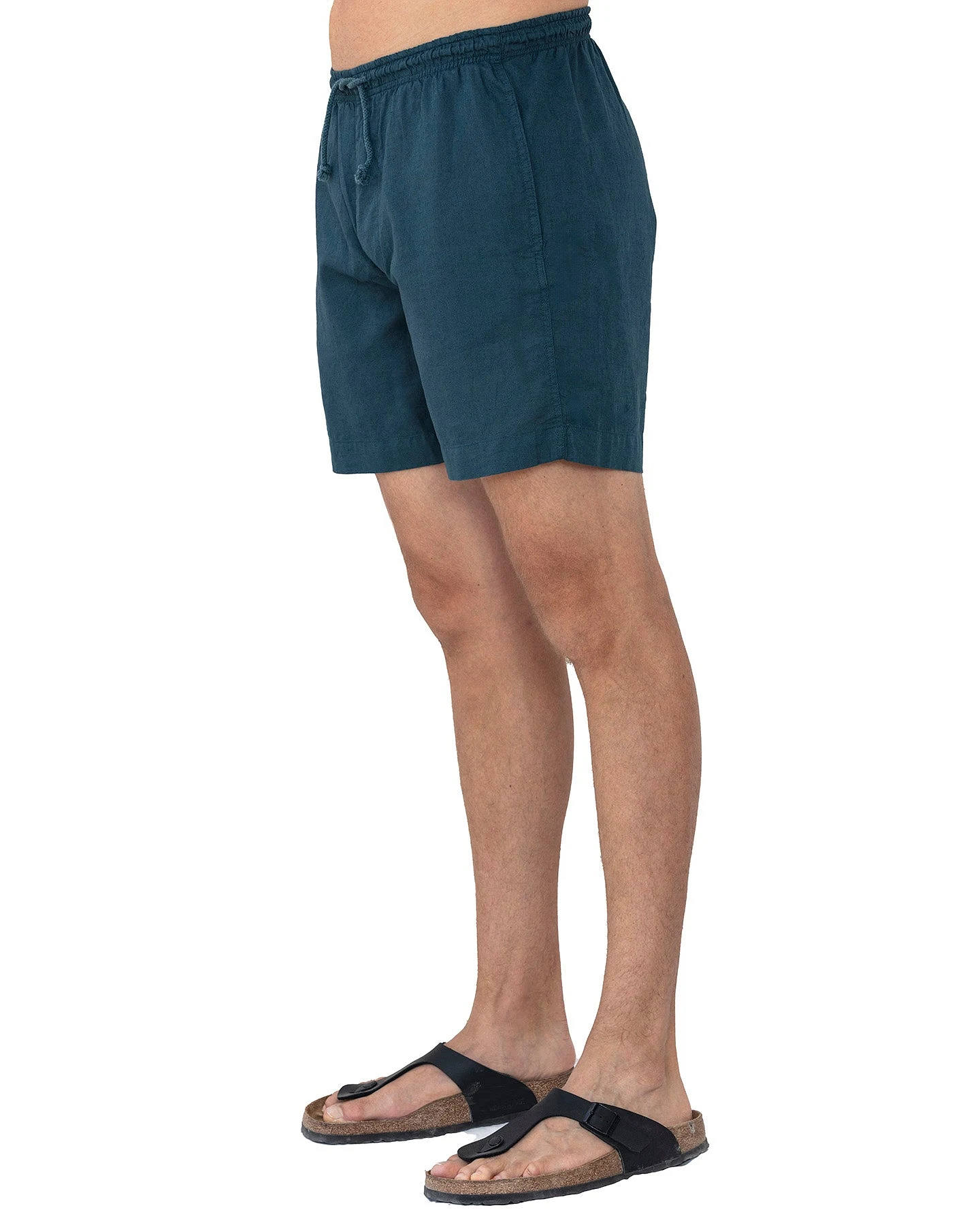 RAVENS VIEW IBIZA Herren vegan Shorts Tom Ocean Blue – Ansicht 2