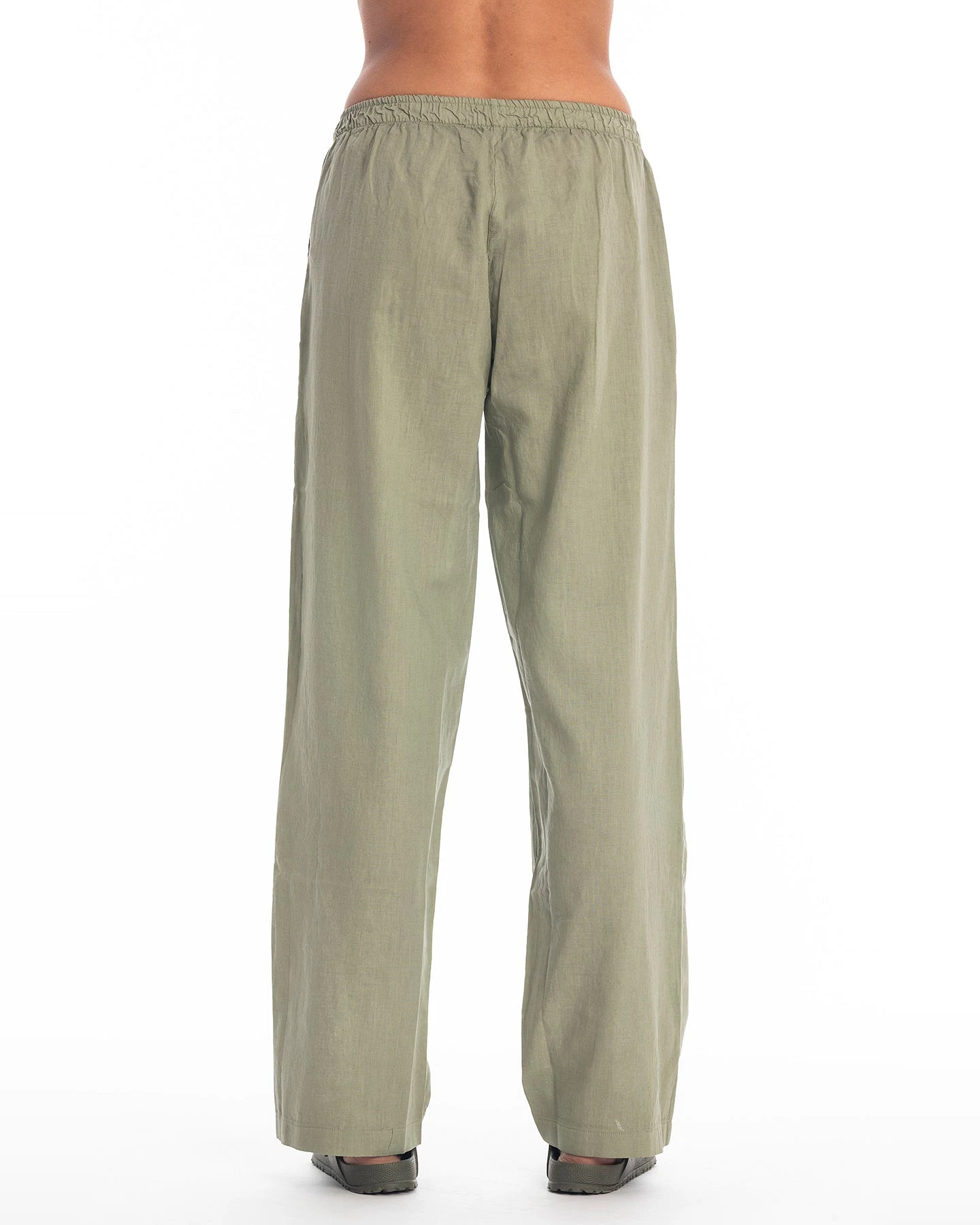 RAVENS VIEW IBIZA Damen vegan Hose Ocata Khaki – Ansicht 2