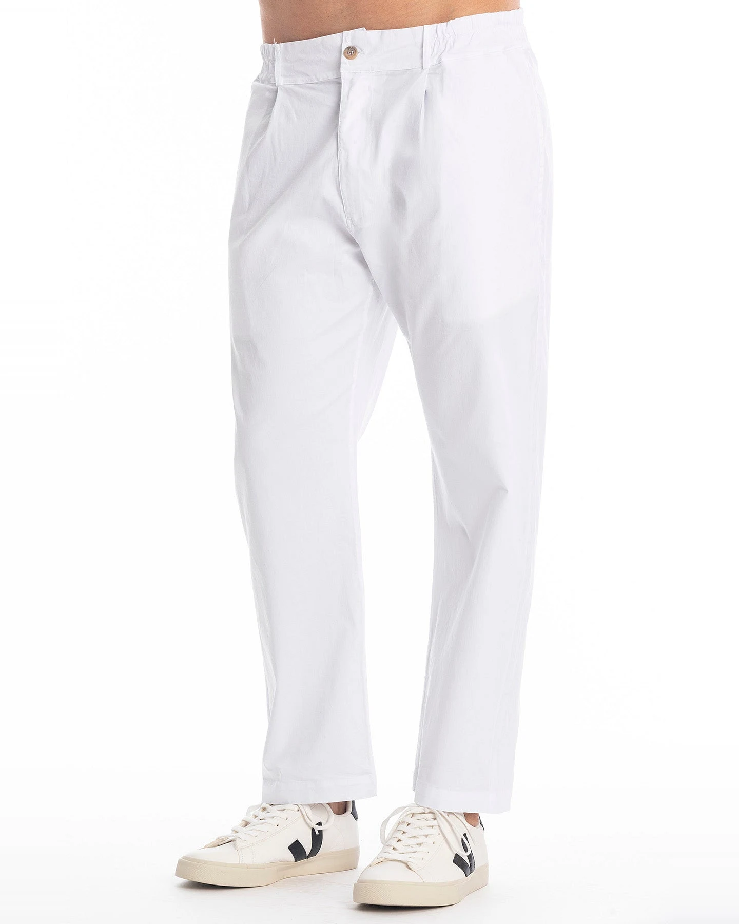 RAVENS VIEW IBIZA Herren vegan Hose Vance White – Ansicht 2