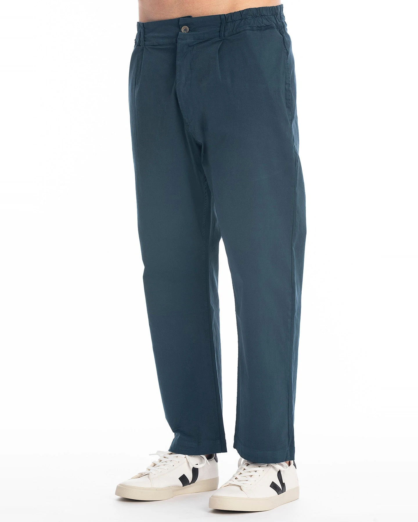 RAVENS VIEW IBIZA Herren vegan Hose Vance Ocean Blue – Ansicht 2
