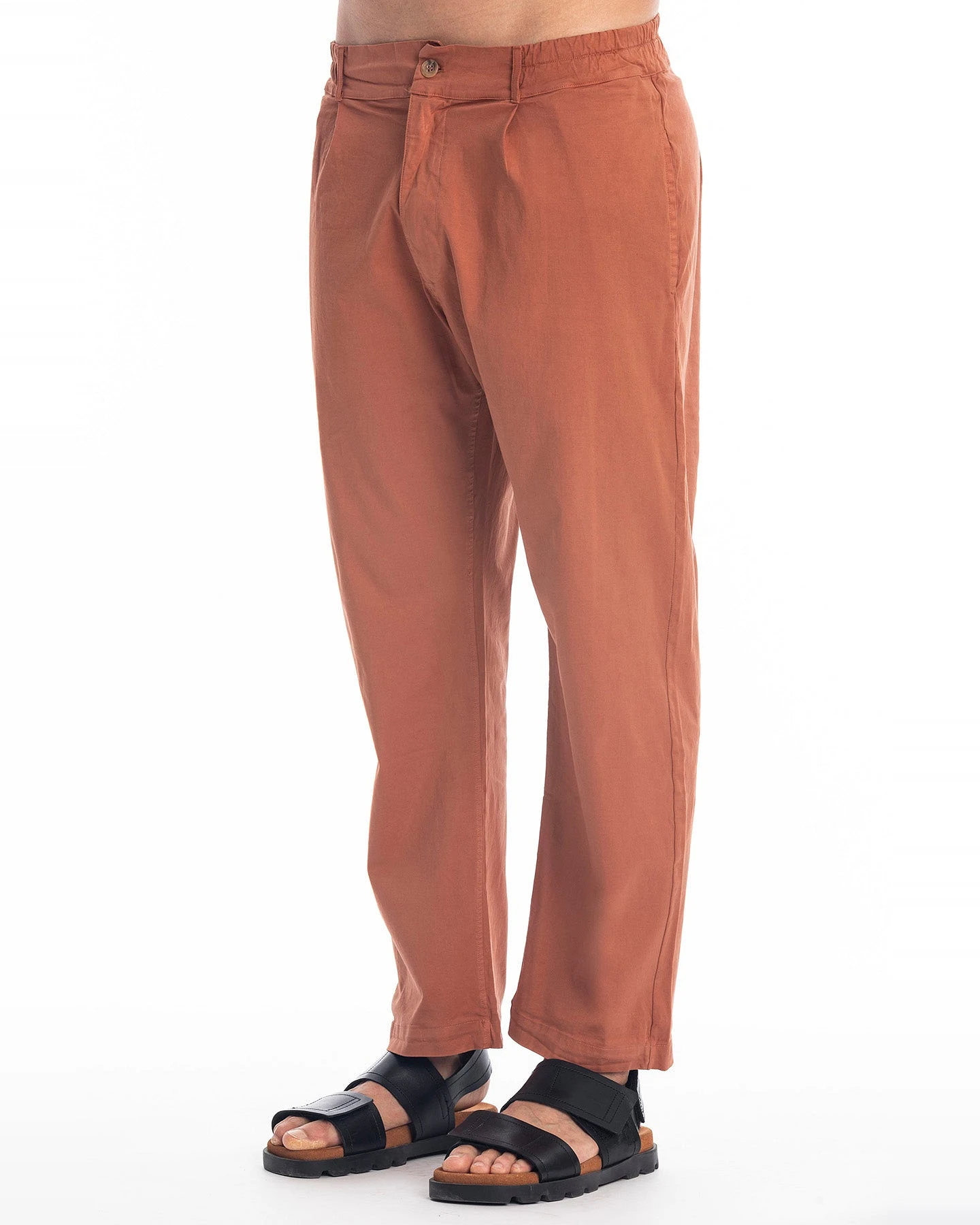 RAVENS VIEW IBIZA Herren vegan Hose Vance Bronze – Ansicht 2