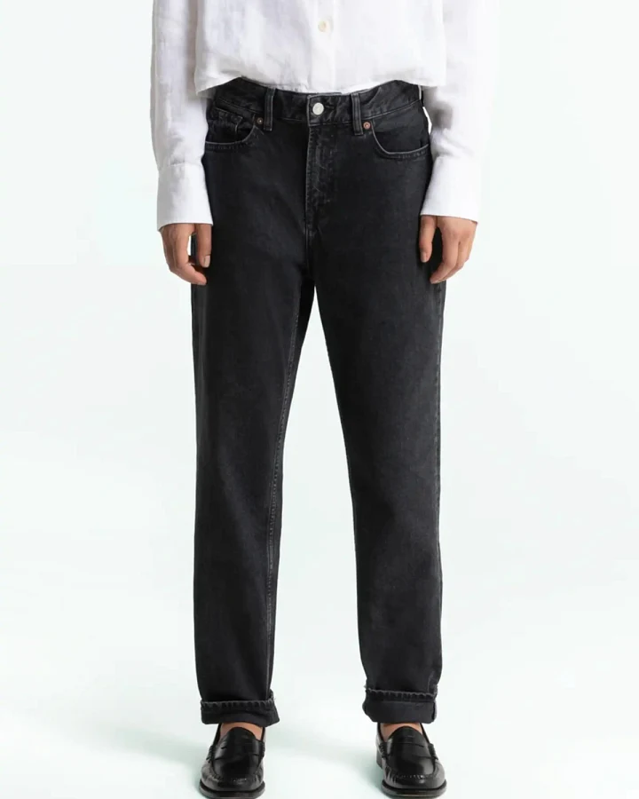 Jeans Caroline Cropped Holo Grey Used