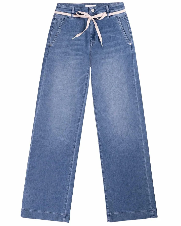 Dawn Jeans Dew Flared French Pocket