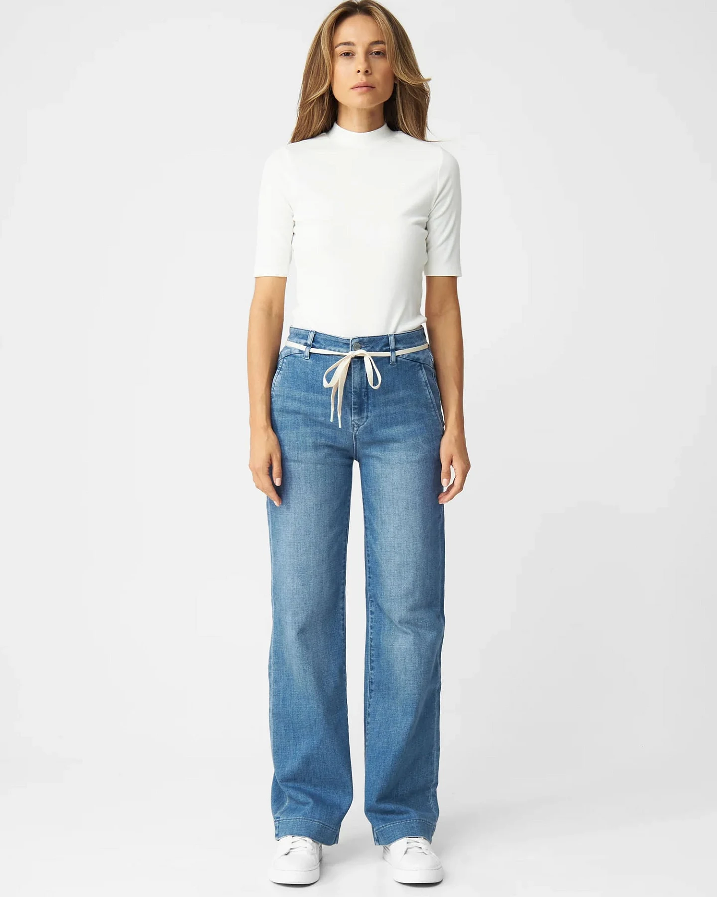 Dawn Jeans Dew Flared French Pocket – Ansicht 2
