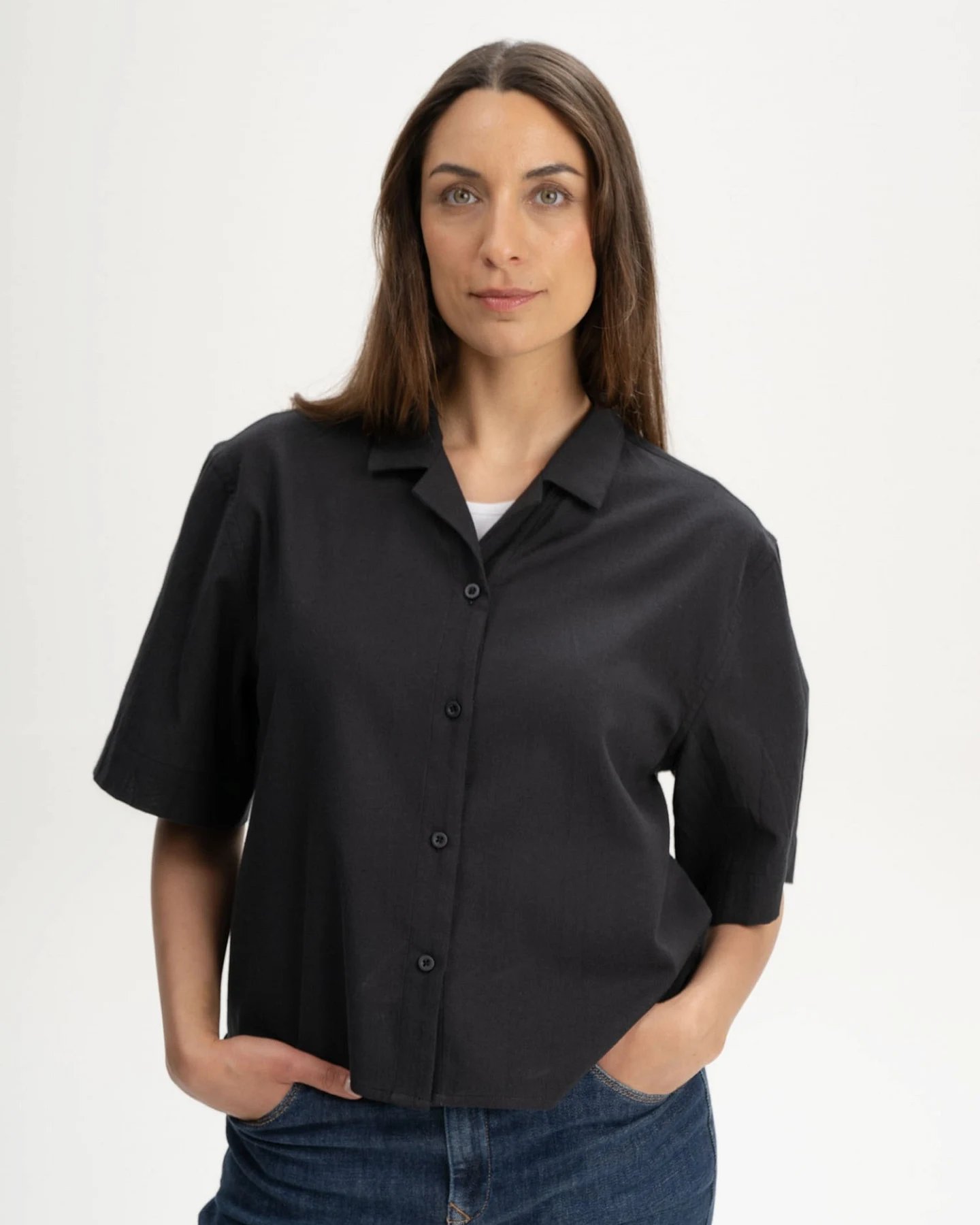 MELA Bluse Tavleen (GOTS) – Ansicht 2