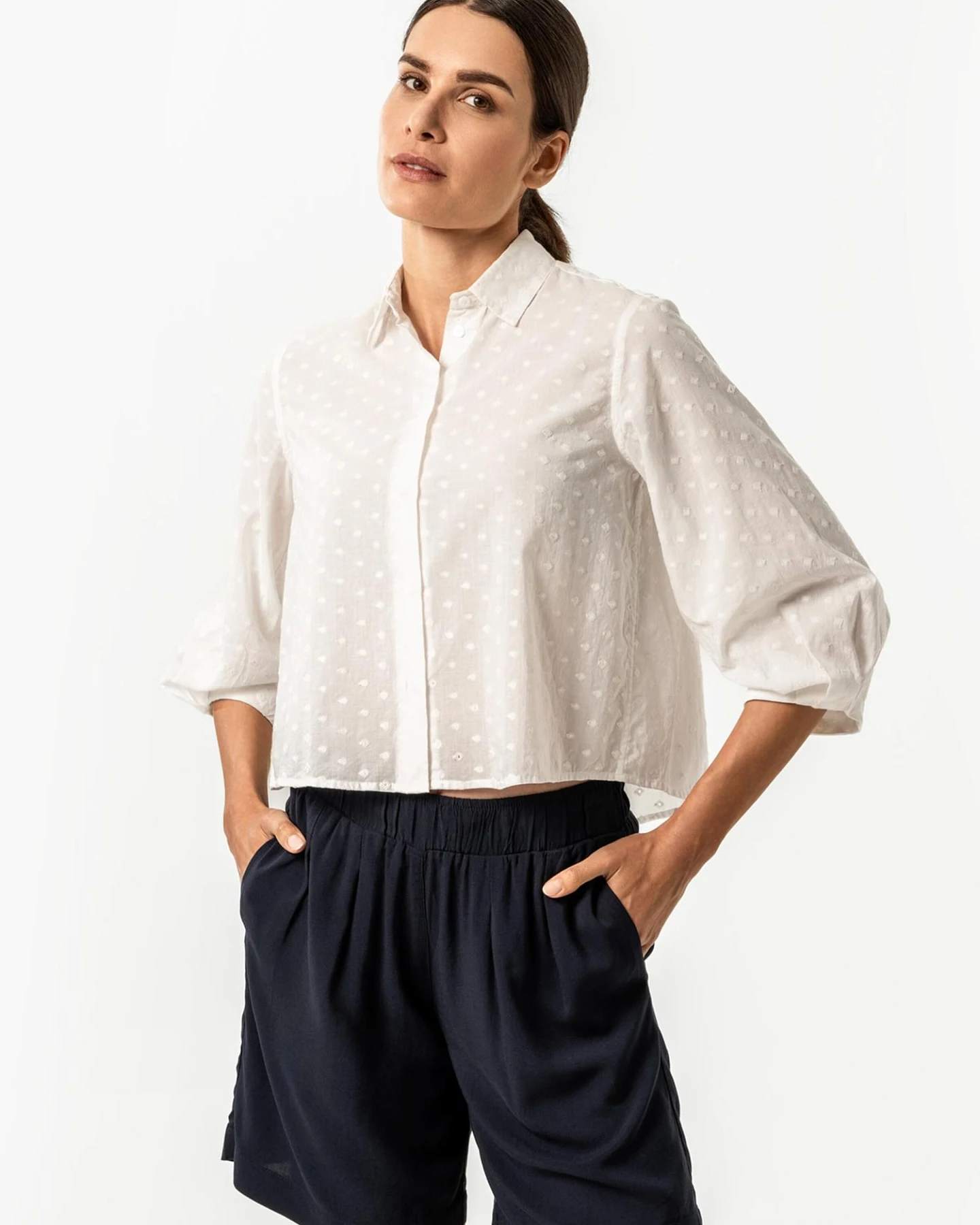 Living Crafts Bluse AGNEETHA – Ansicht 2