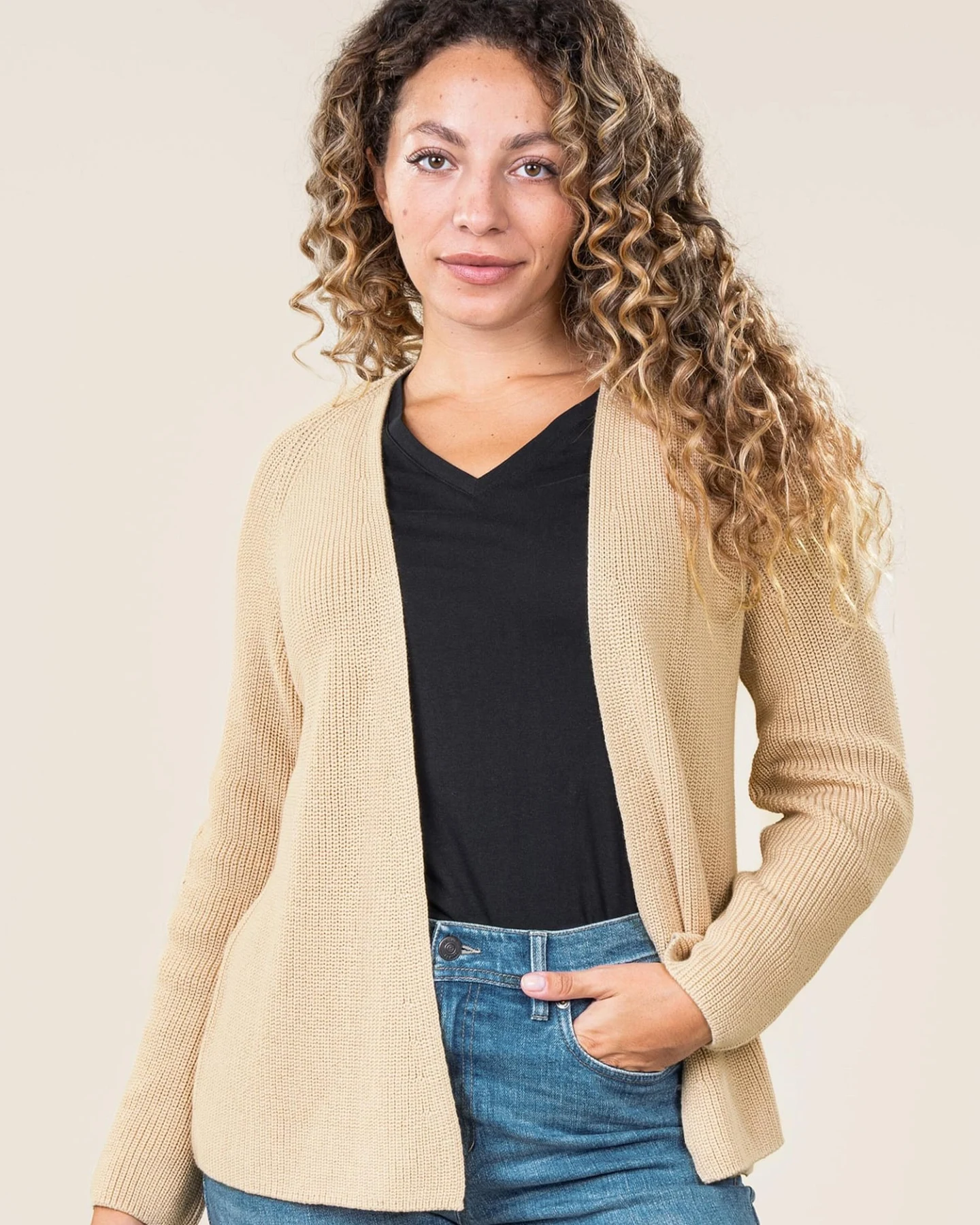 Living Crafts Strickjacke OLIVIA – Ansicht 2