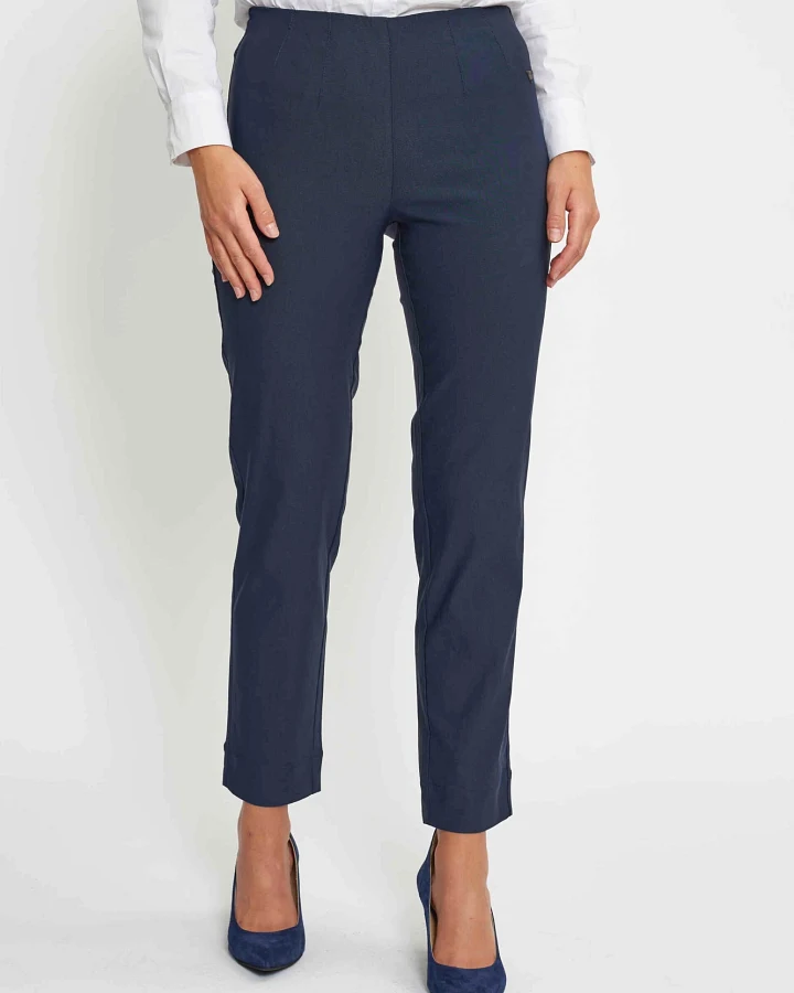LAURIE Damen vegan Hose Betty Regular Sl Navy