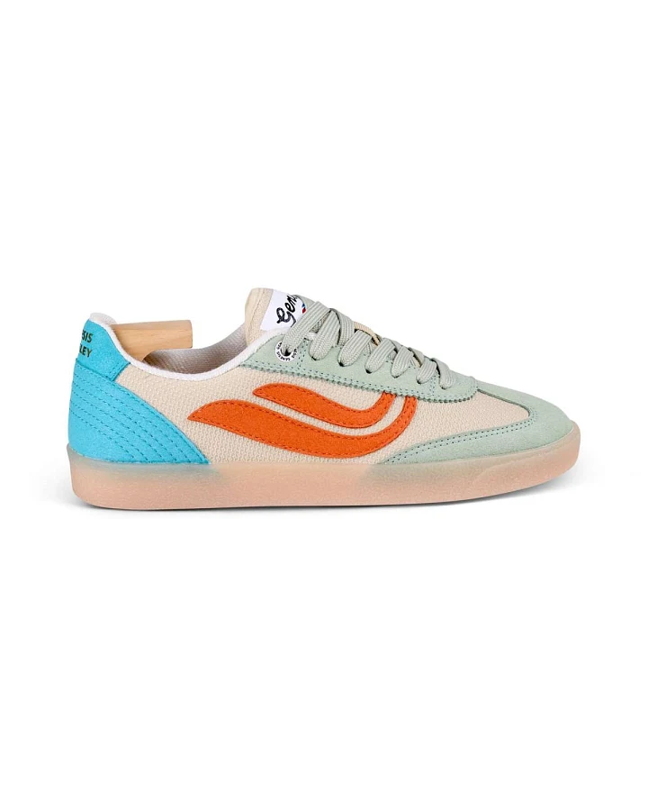 Genesis Damen vegan Sneaker G-Volley Türkis