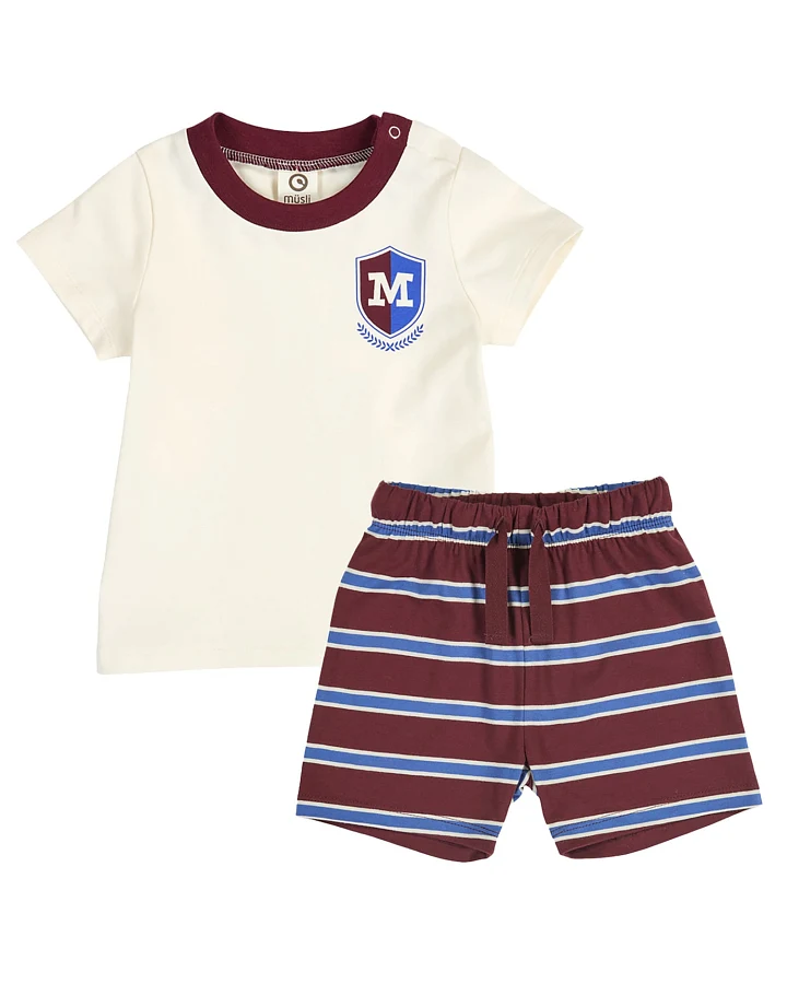 Müsli Set: T-Shirt und Shorts