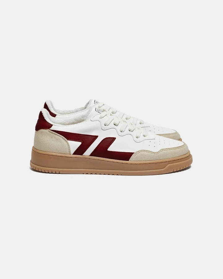 Zèta Herren vegan Sneaker Bêta B2 Bordeaux