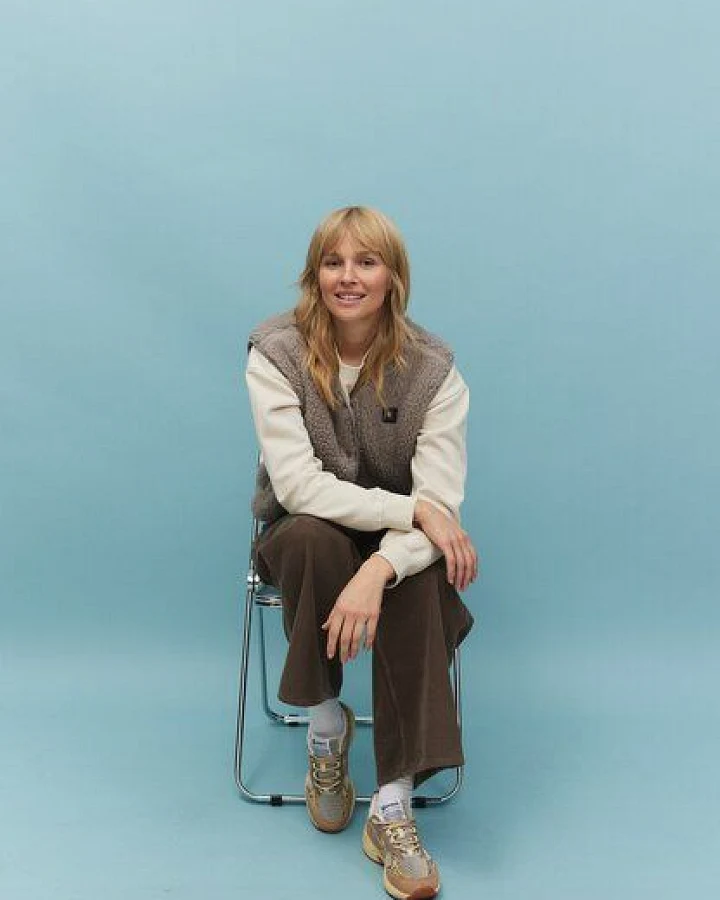 Damen Fleeceweste aus recyceltem Polyester - FARGESIA - recolution