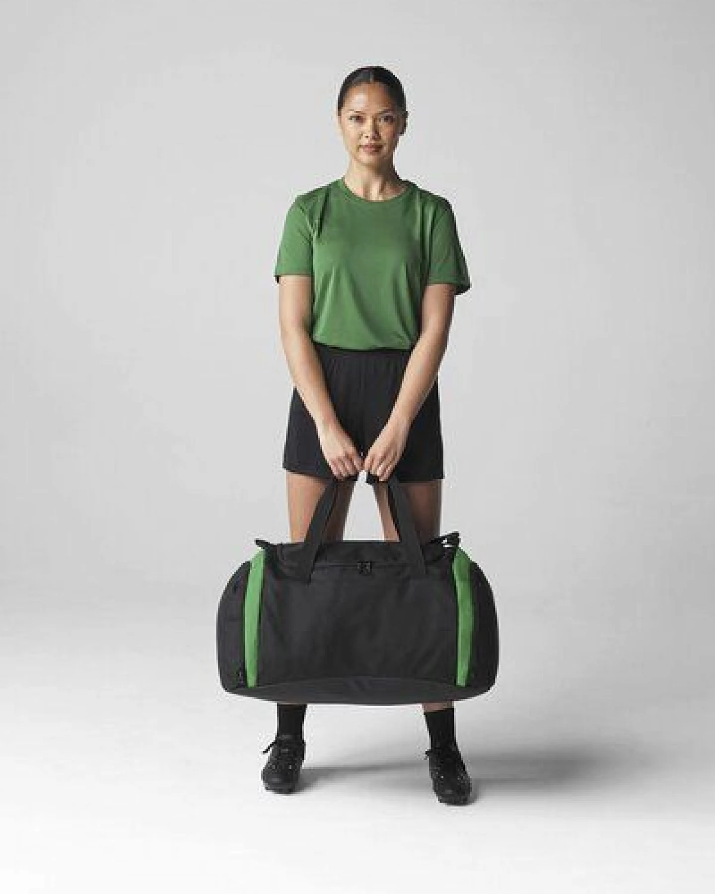 BagBase Sporttasche Reisetasche Weekender Teamwear Schuhfach Recyceltes Polyester – Ansicht 2