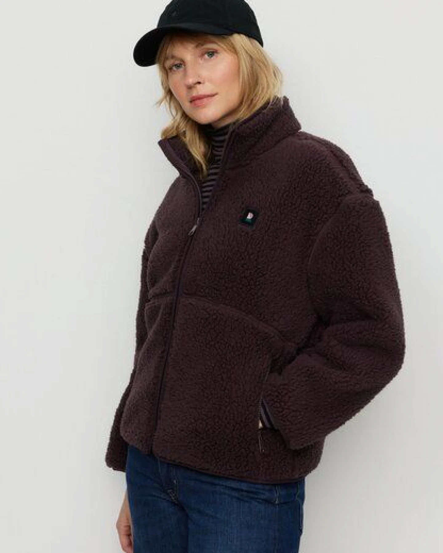 Damen Fleecejacke aus recyceltem Polyester - FORTUNELLA - recolution – Ansicht 4