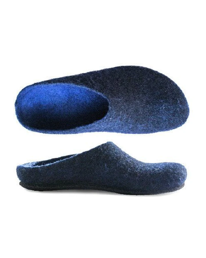 Gottstein Magicfelt Filz Hausschuh, Filzpantoffel aus 100 % Schurwolle (Merinowolle) Modell AN-709