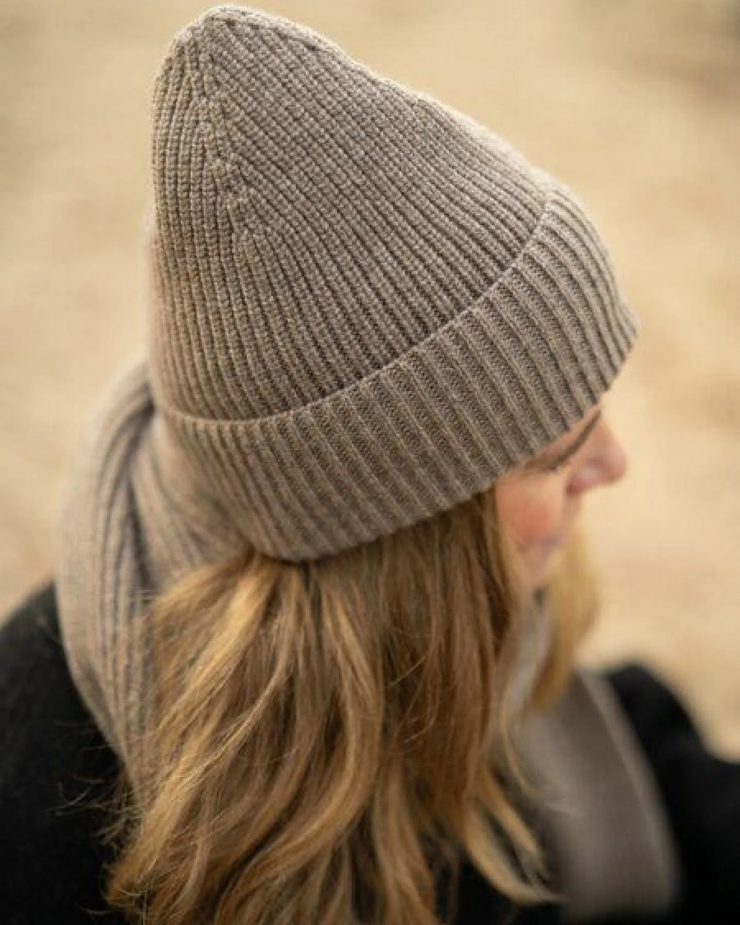 FUXBAU Merino Schal extra lang – Ansicht 3