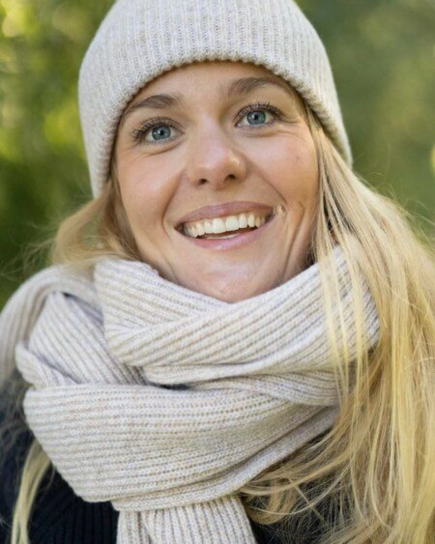 FUXBAU Merino Schal extra lang – Ansicht 4