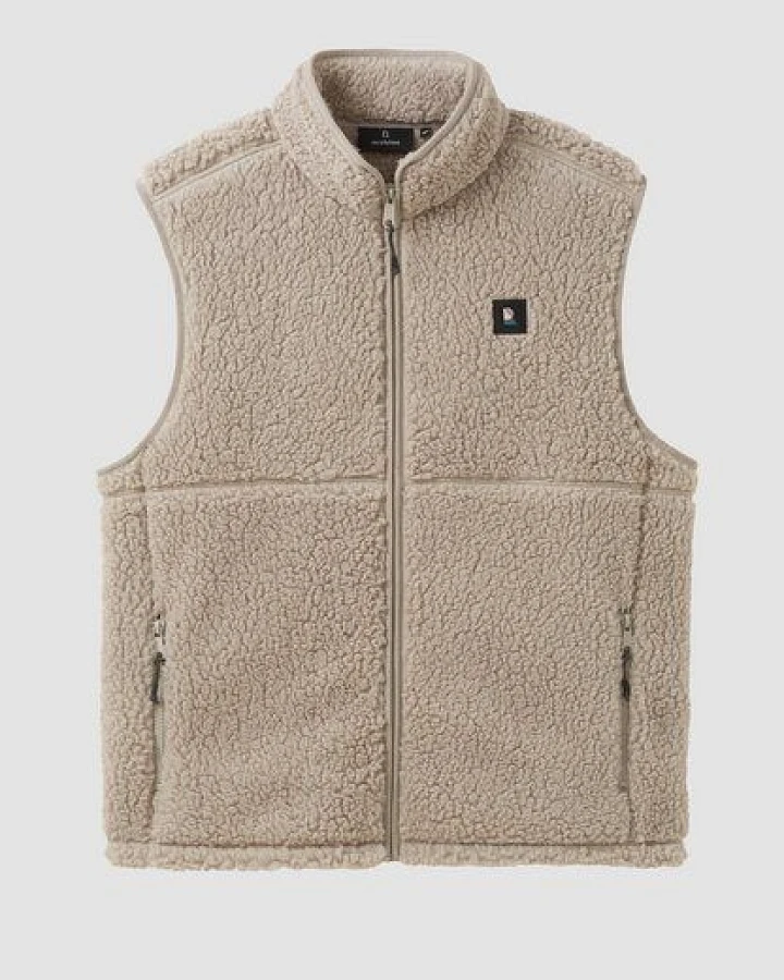 Herren Fleeceweste aus Polyester - TEASEL - recolution