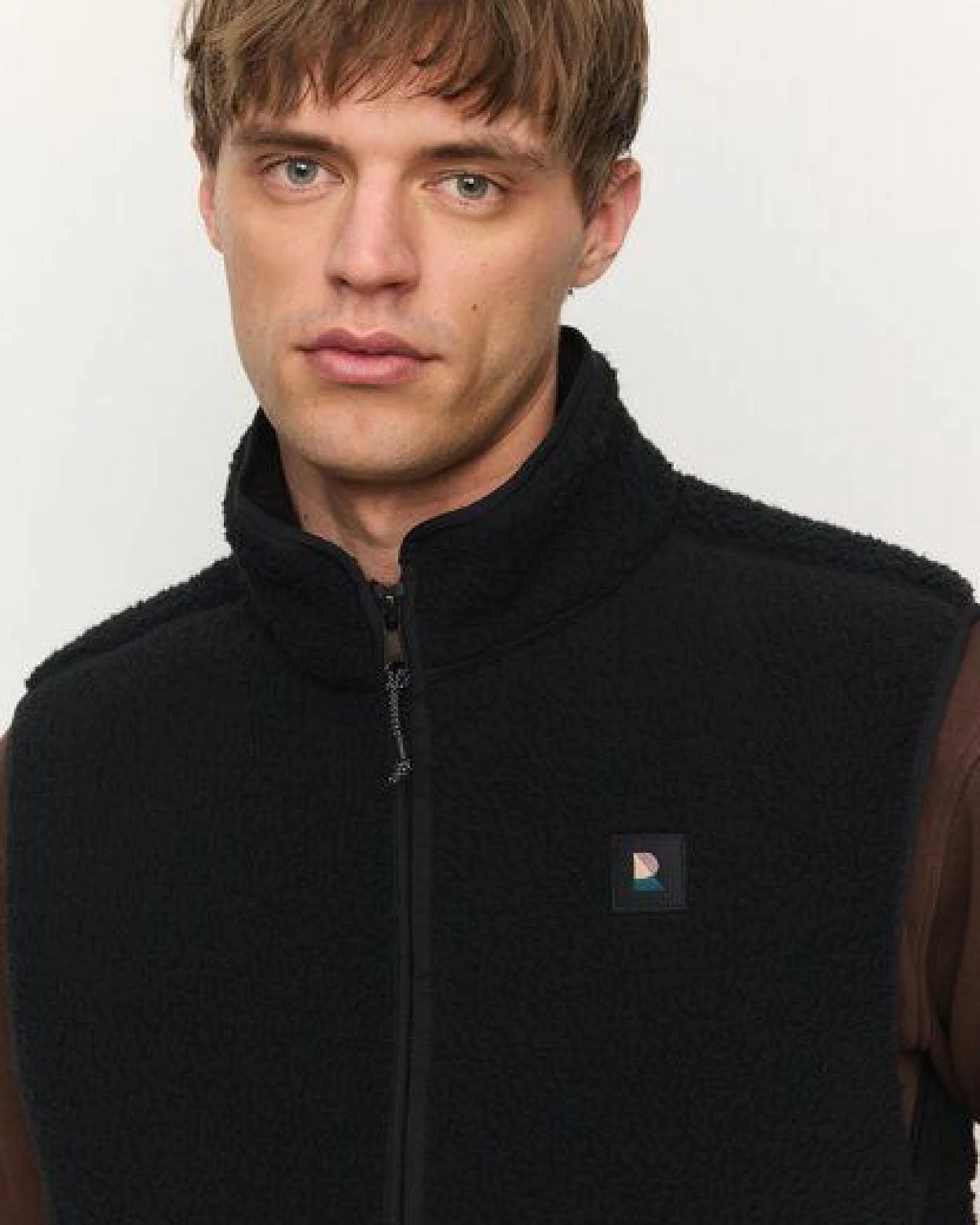 Herren Fleeceweste aus Polyester - TEASEL - recolution – Ansicht 4