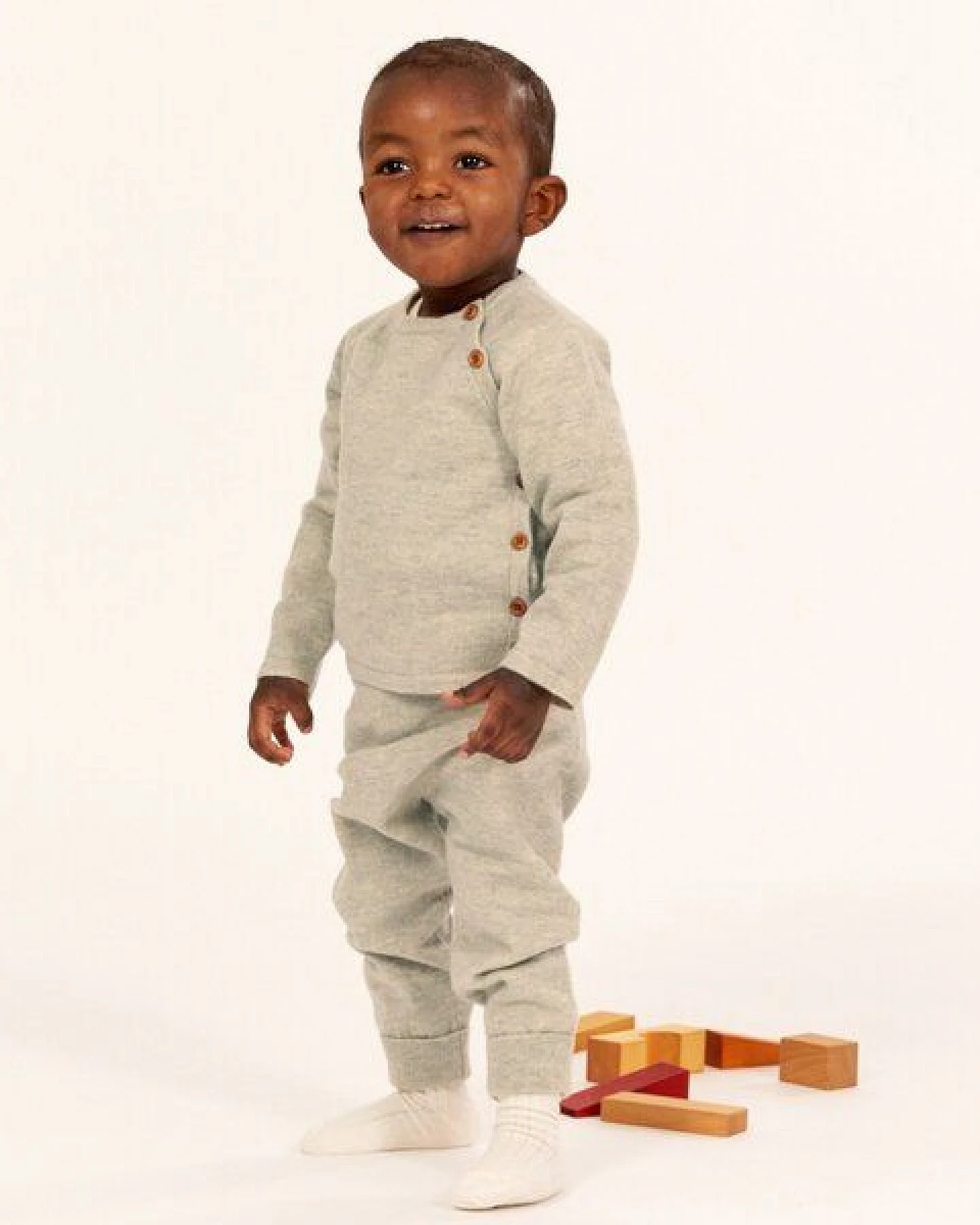 Sense Organics Baby Strickleggings aus Merinowolle, Modell PABLO – Ansicht 2