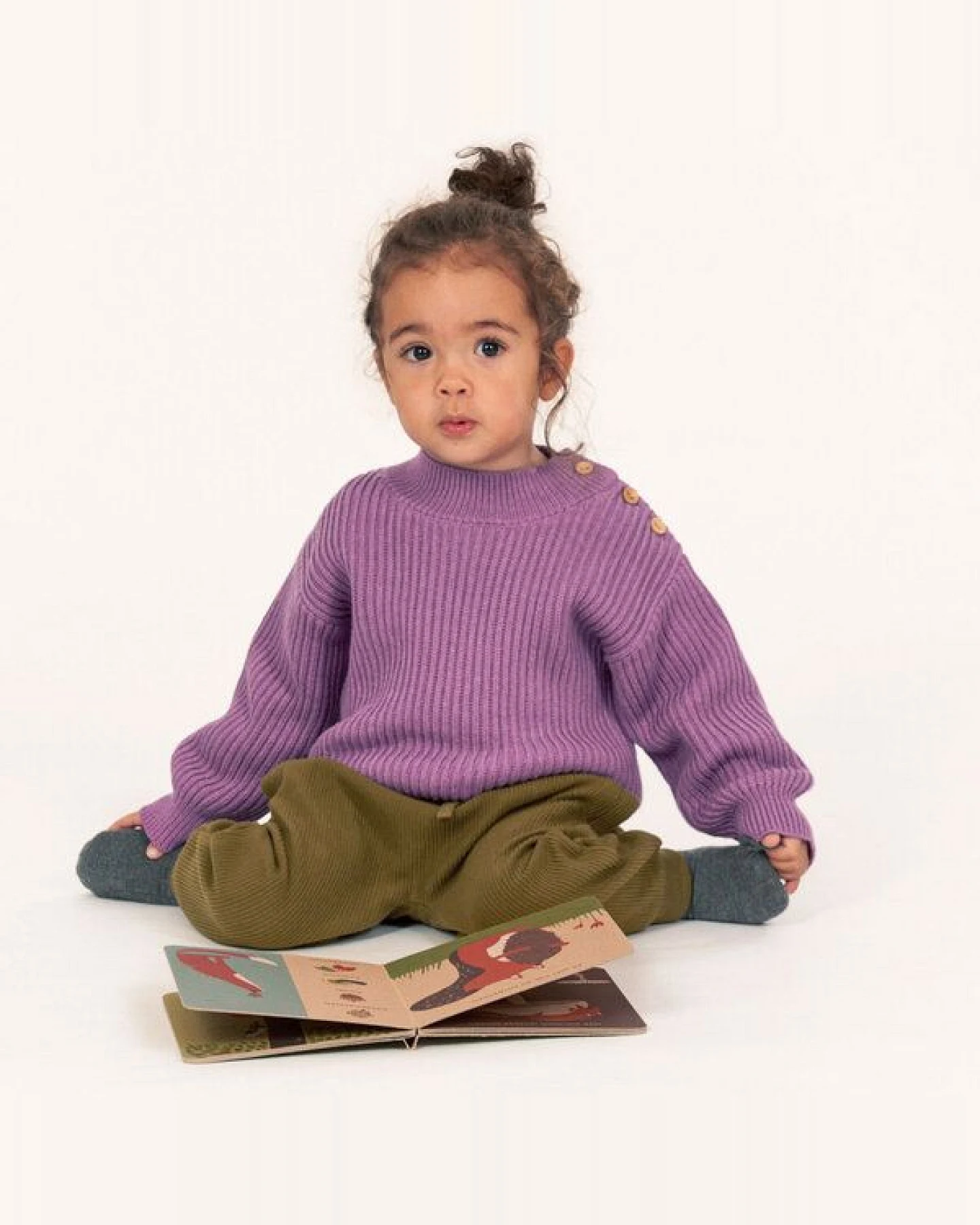 Sense Organics Baby Strickpullover, Modell VARUNY – Ansicht 2