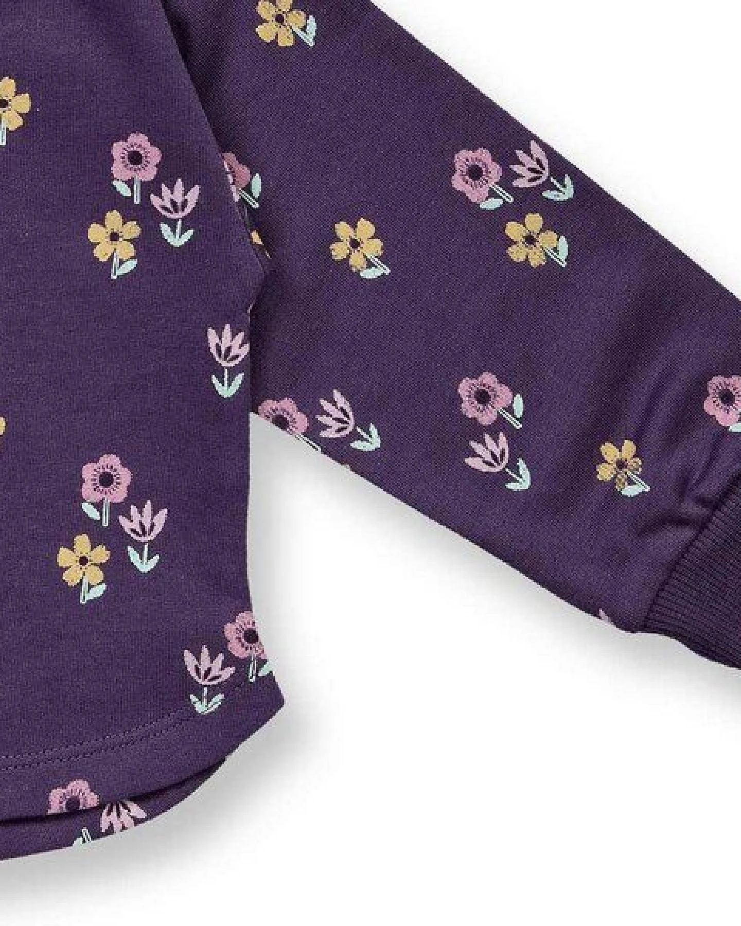 Sense Organics Baby Sweatshirt mit Blumen-Motiv, Modell ABISSA – Ansicht 4