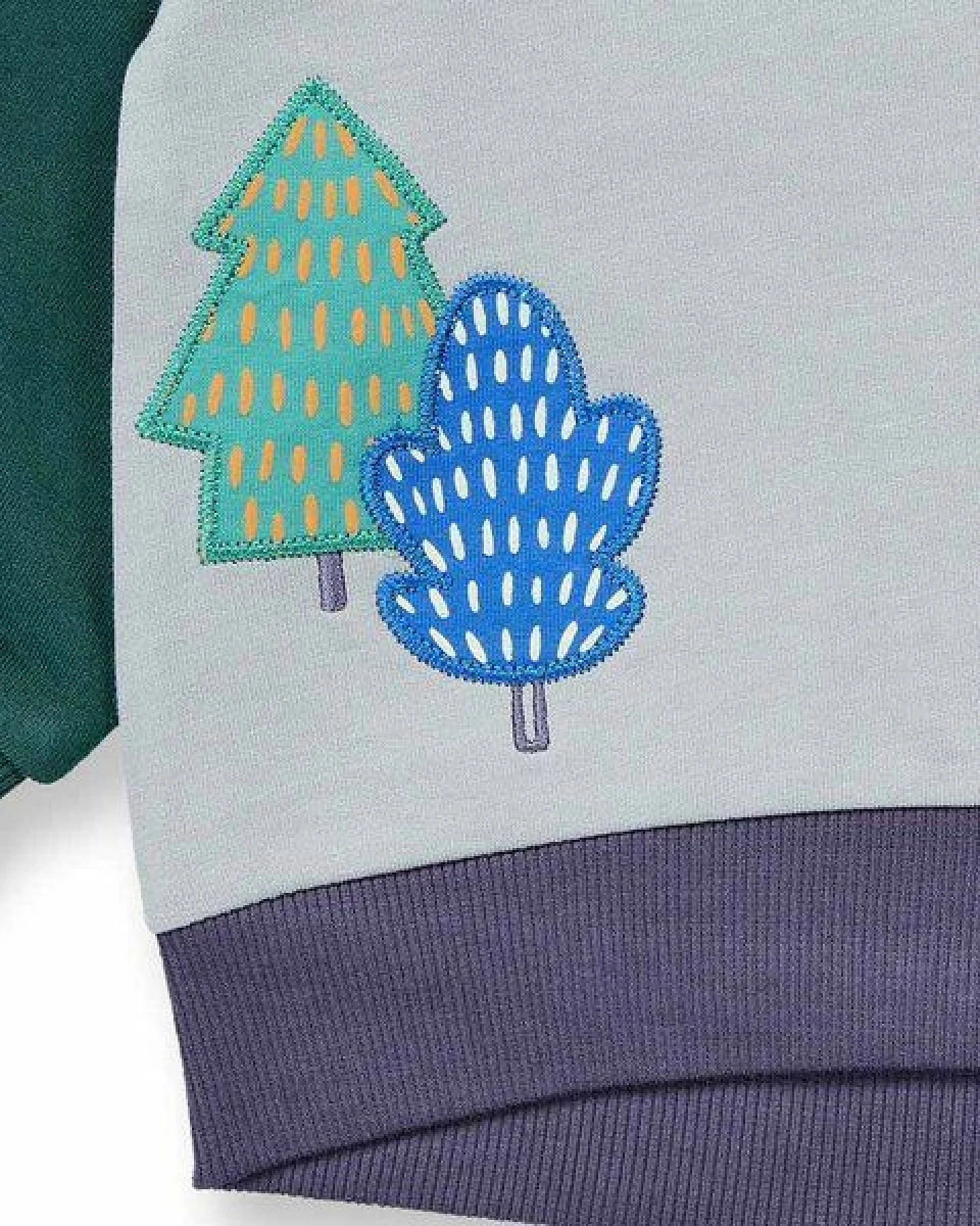 Sense Organics Baby Sweatshirt mit Bären-Motiv, Modell BUDA – Ansicht 4