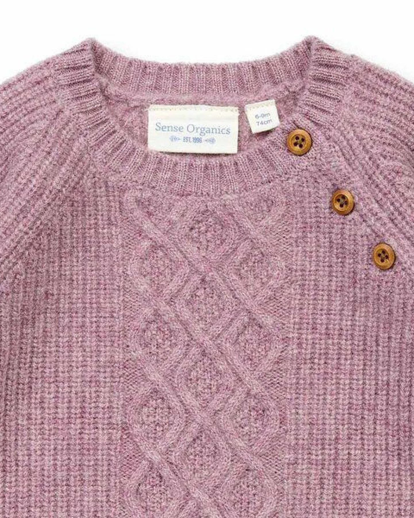 Sense Organics Baby Wollpullover, Modell DIBOO – Ansicht 3