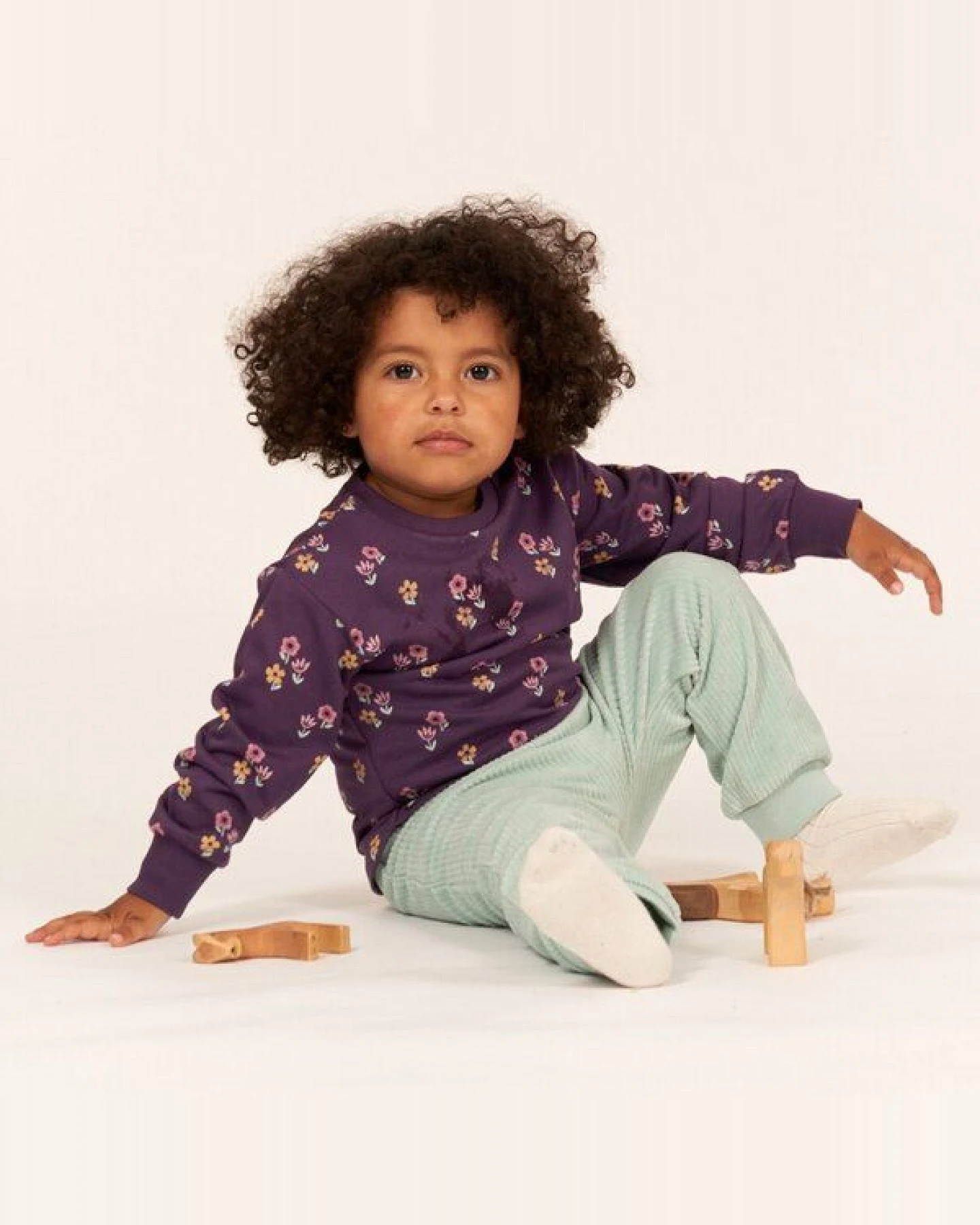 Sense Organics Babyhose in Eismintgrün, Modell THORE – Ansicht 2