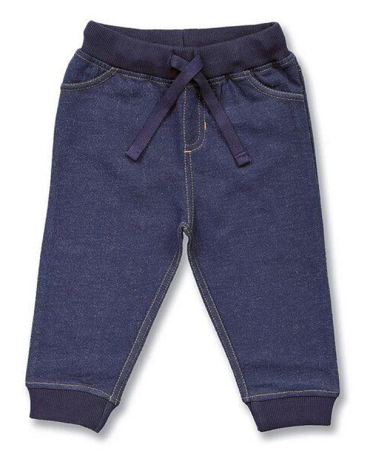 Sense Organics Babyhose in denimblau, Modell ESSLI