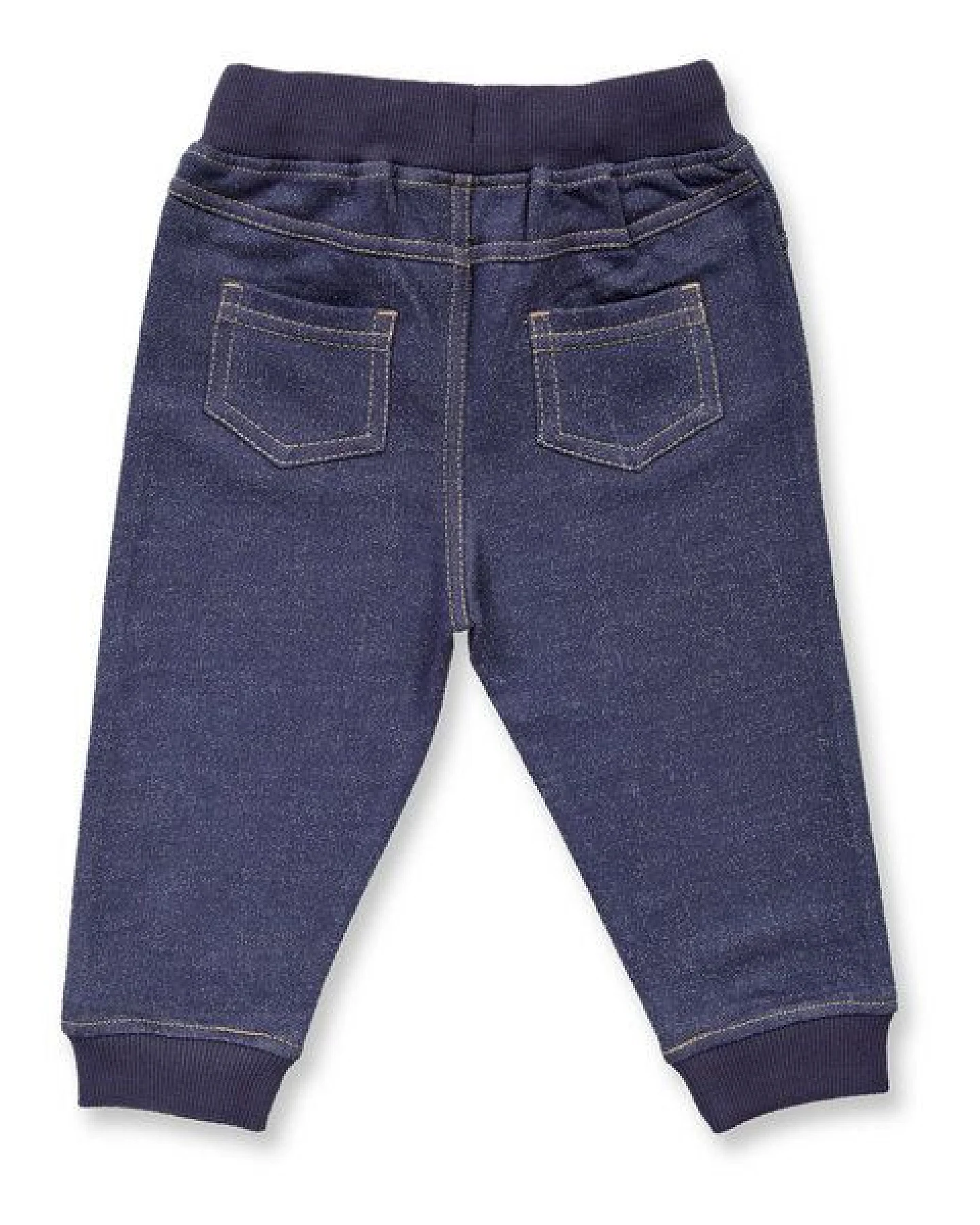Sense Organics Babyhose in denimblau, Modell ESSLI – Ansicht 4