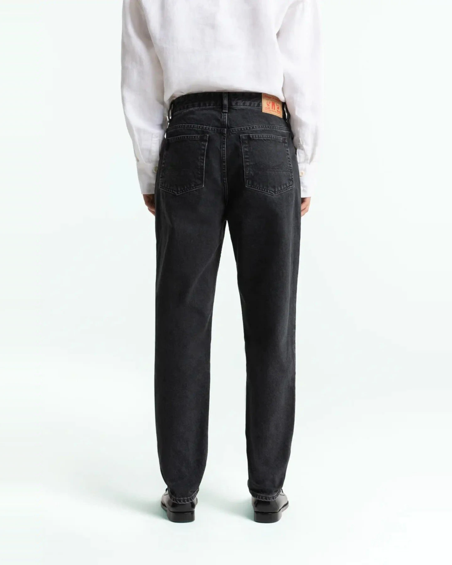 Jeans Caroline Cropped Holo Grey Used – Ansicht 4
