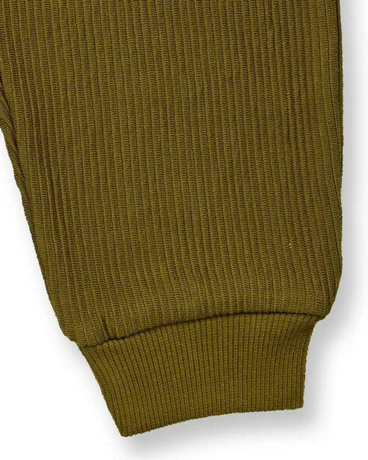Sense Organics Babyhose in dunklem Olivgrün, Modell WYNNE – Ansicht 4