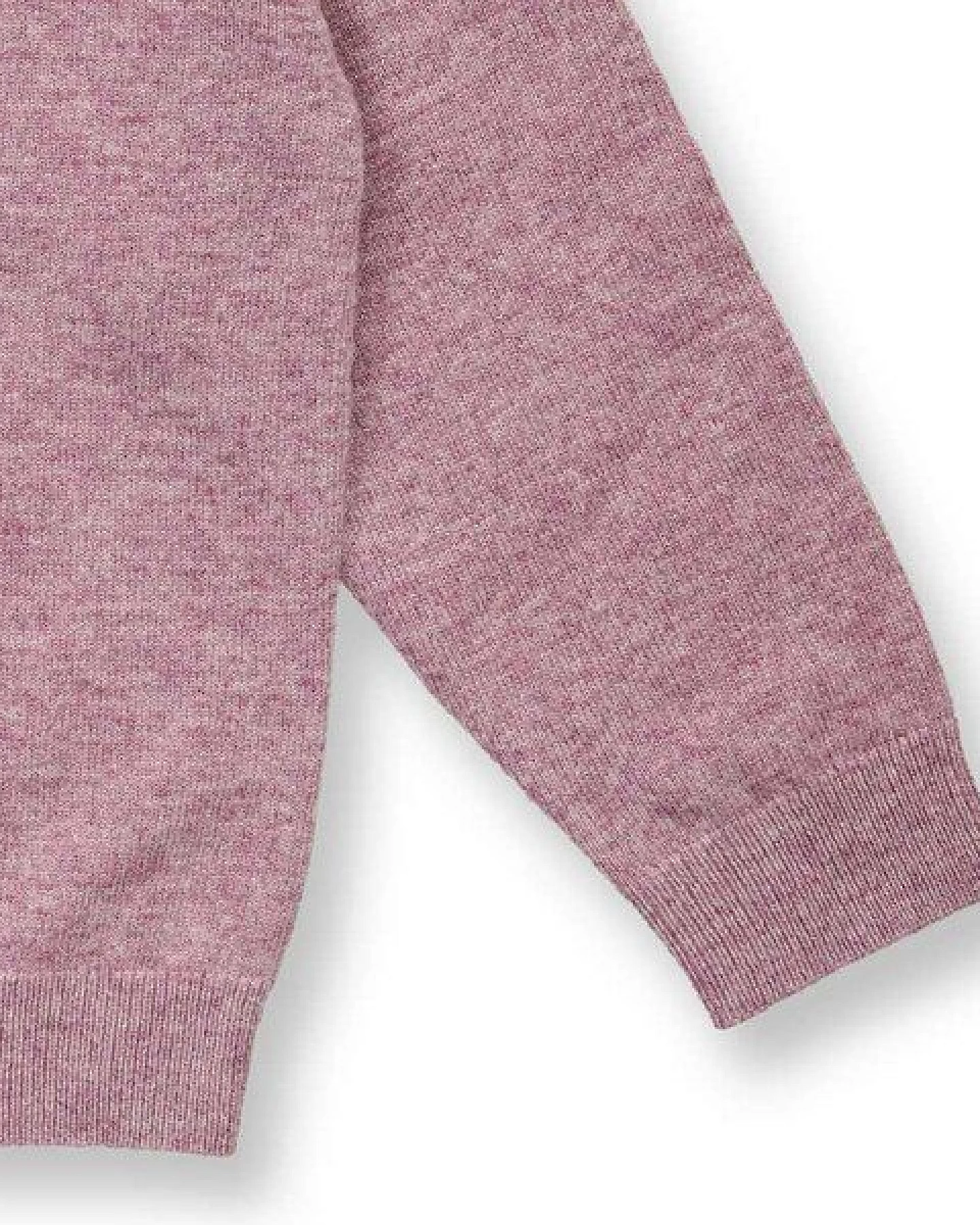 Sense Organics Kinder Cardigan aus Merinowolle in Mauve, Modell VALISSA – Ansicht 4