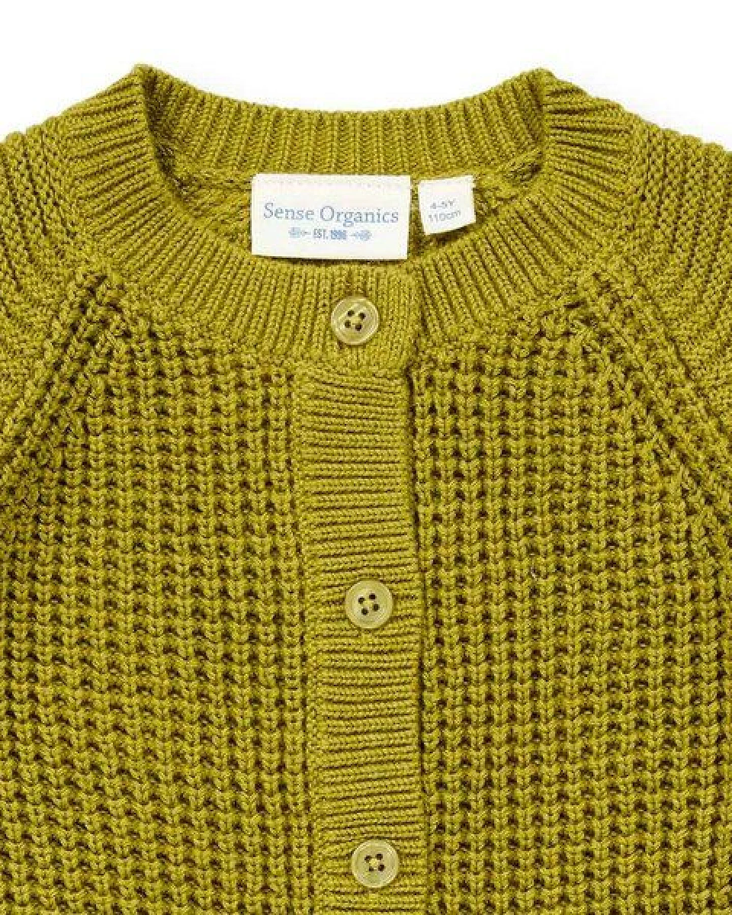 Sense Organics Kinder Strickjacke, Modell TULIA – Ansicht 2