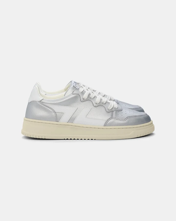 Zèta Herren vegan Sneaker Bêta B1 Silber