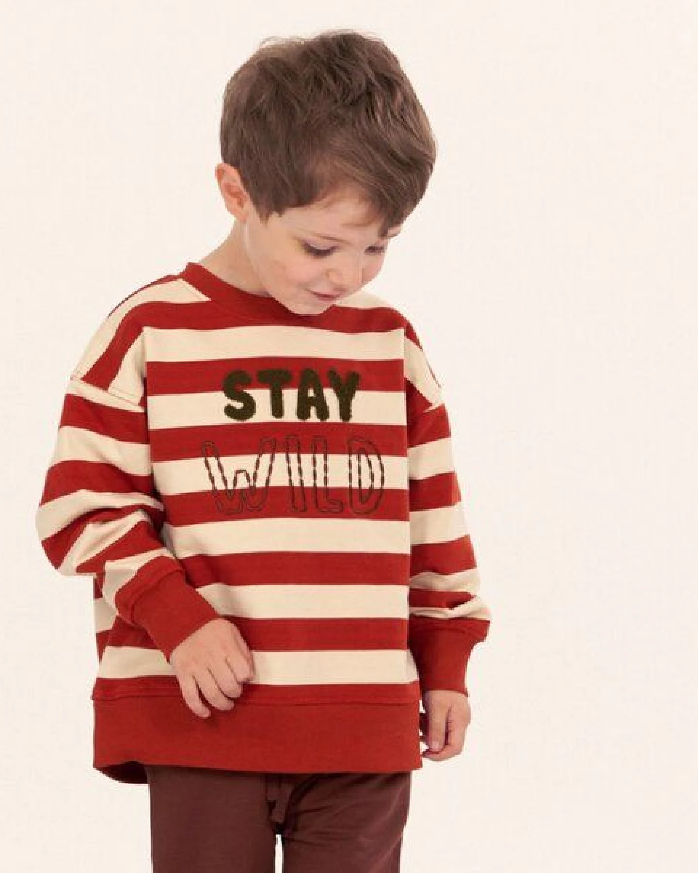Sense Organics Kinder Sweatshirt, Modell DARI – Ansicht 2