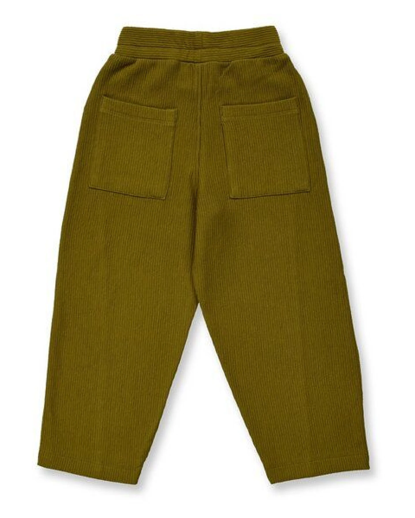 Sense Organics Kinderhose in dunklem Olivgrün, Modell PIOOLA – Ansicht 4