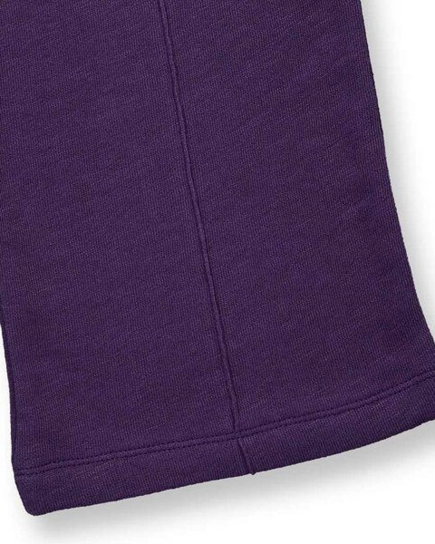 Sense Organics Mädchen Sweathose in dunklem Pflaumenton, Modell JAANE – Ansicht 3