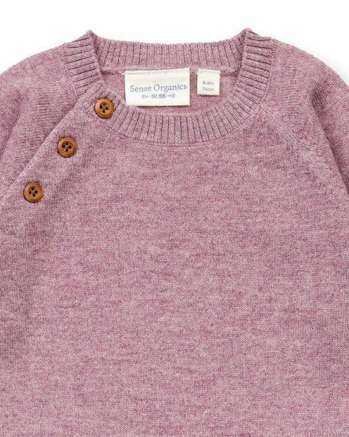 Sense Organics Baby Strampler aus Merinowolle, Modell ESKE – Ansicht 2