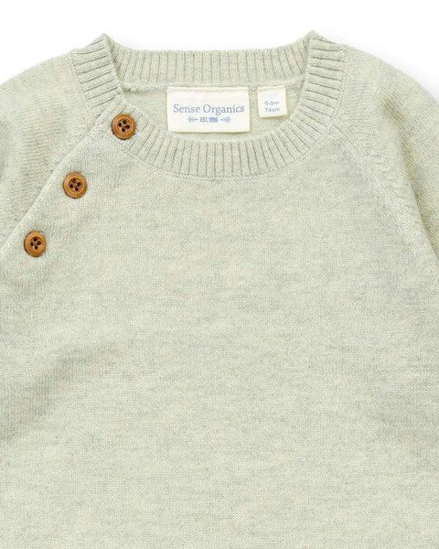 Sense Organics Baby Strampler aus Merinowolle, Modell ESKE – Ansicht 2