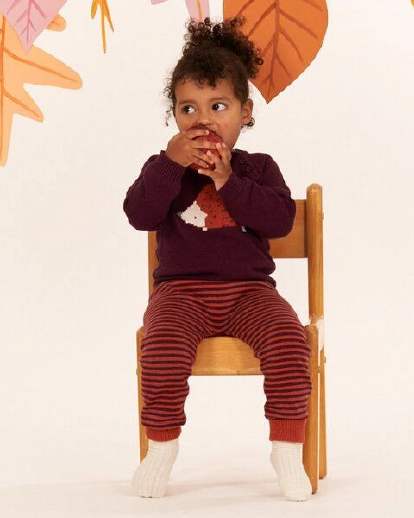 Sense Organics Baby Strickleggings, Modell PABLO – Ansicht 2