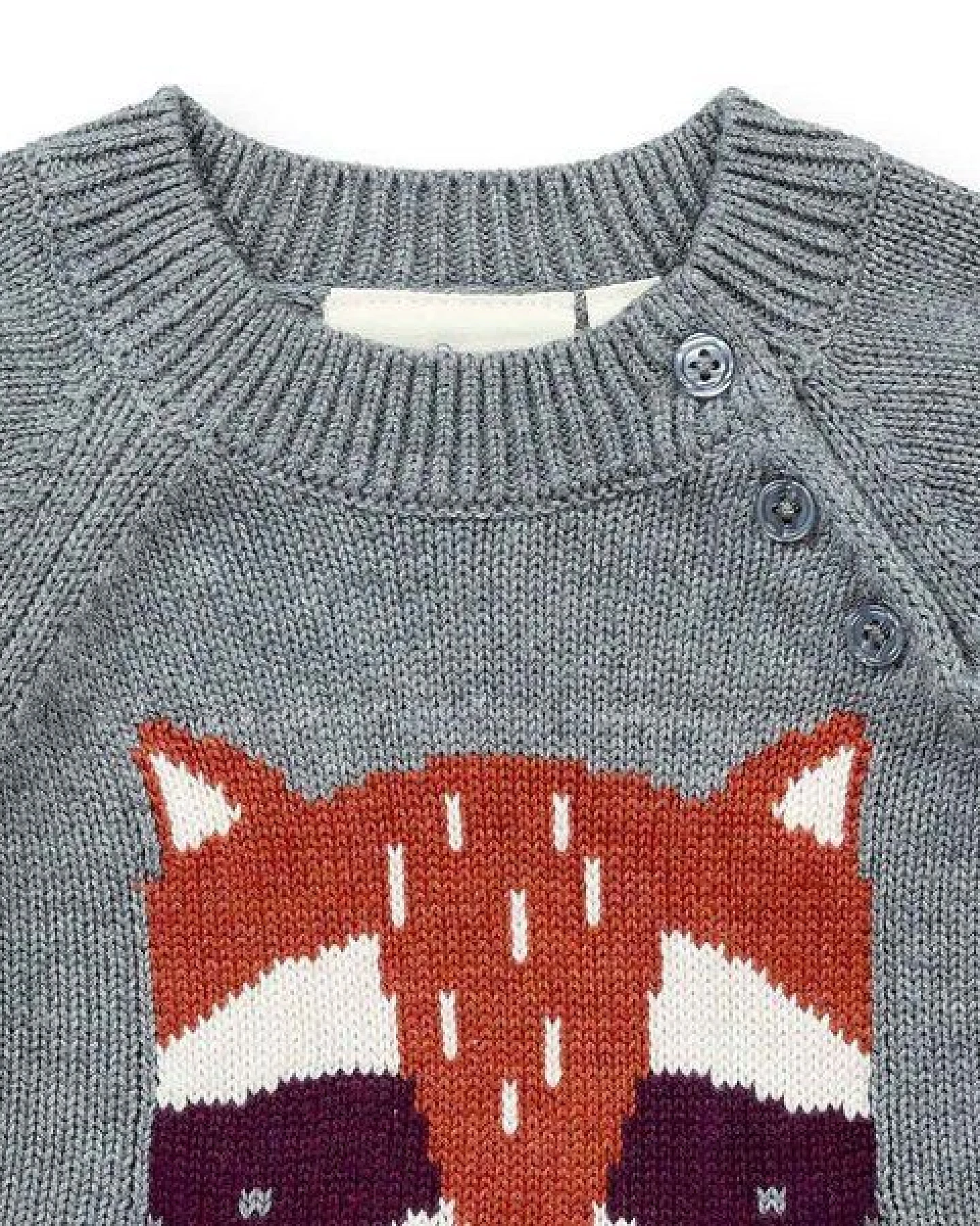 Sense Organics Baby Strickpullover, Modell NAVIN – Ansicht 2