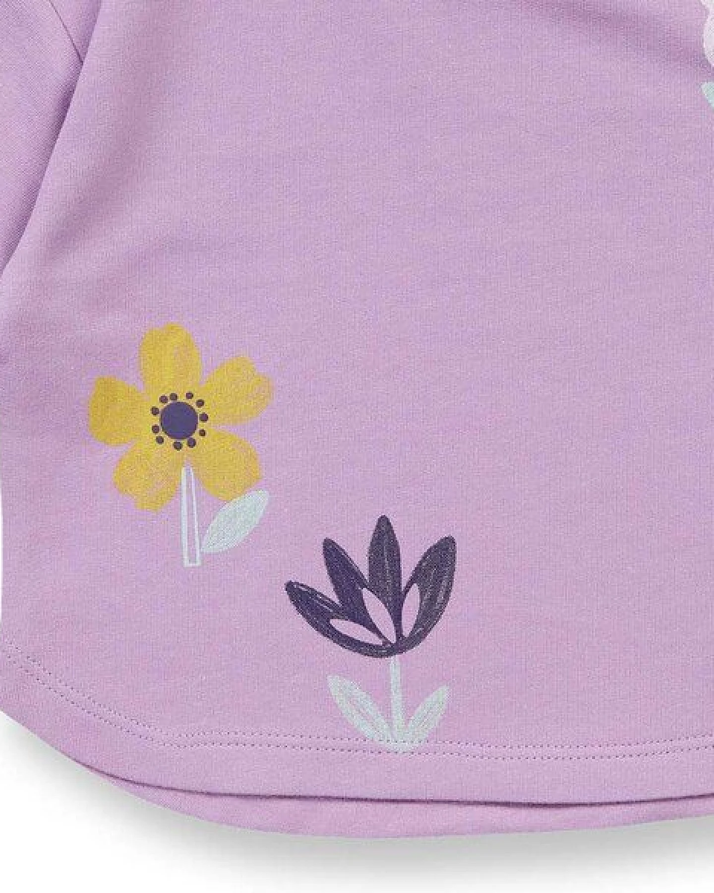 Sense Organics Baby Sweatshirt mit Blumen-Motiv, Modell ABISSA – Ansicht 3