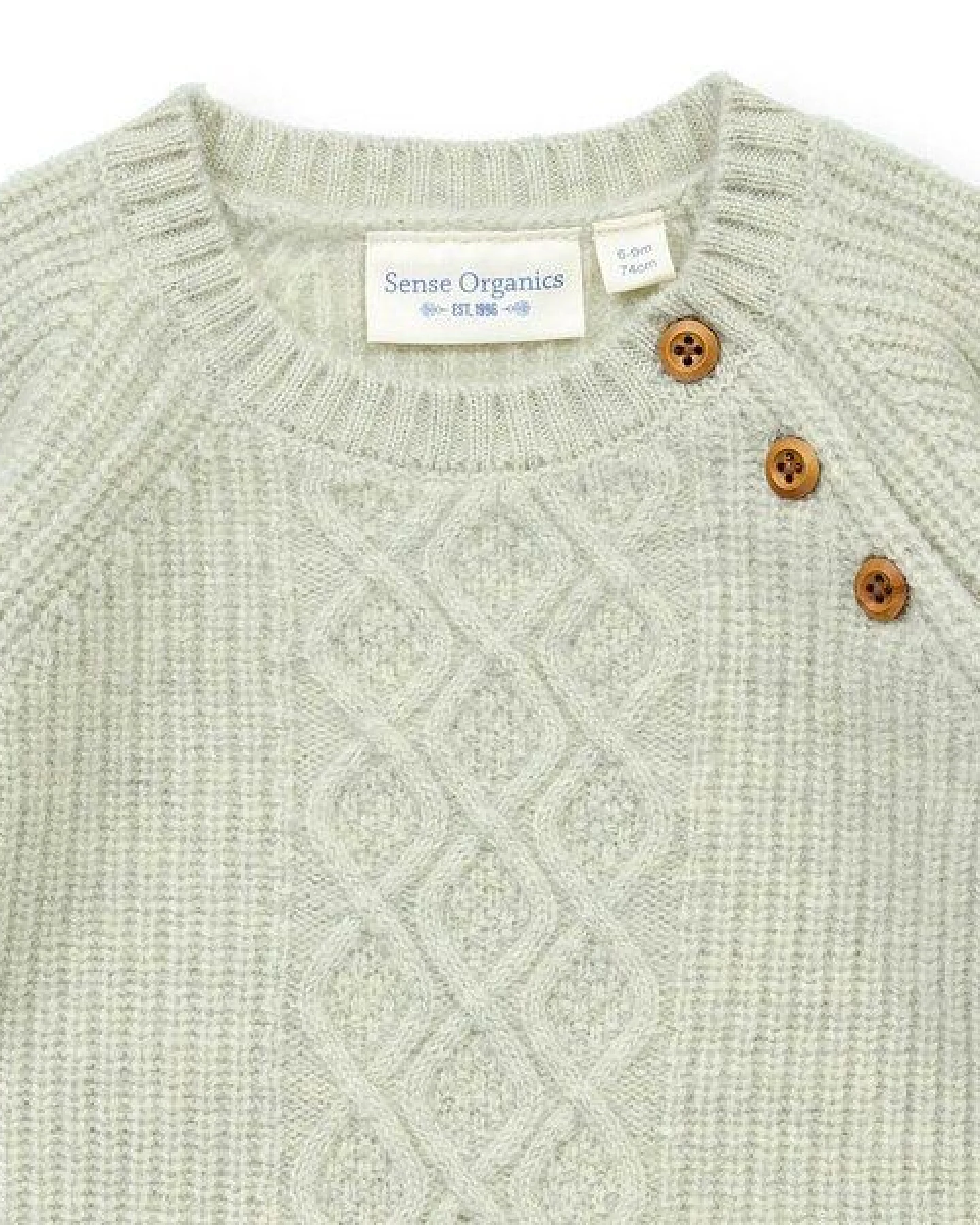 Sense Organics Baby Wollpullover, Modell DIBOO – Ansicht 2