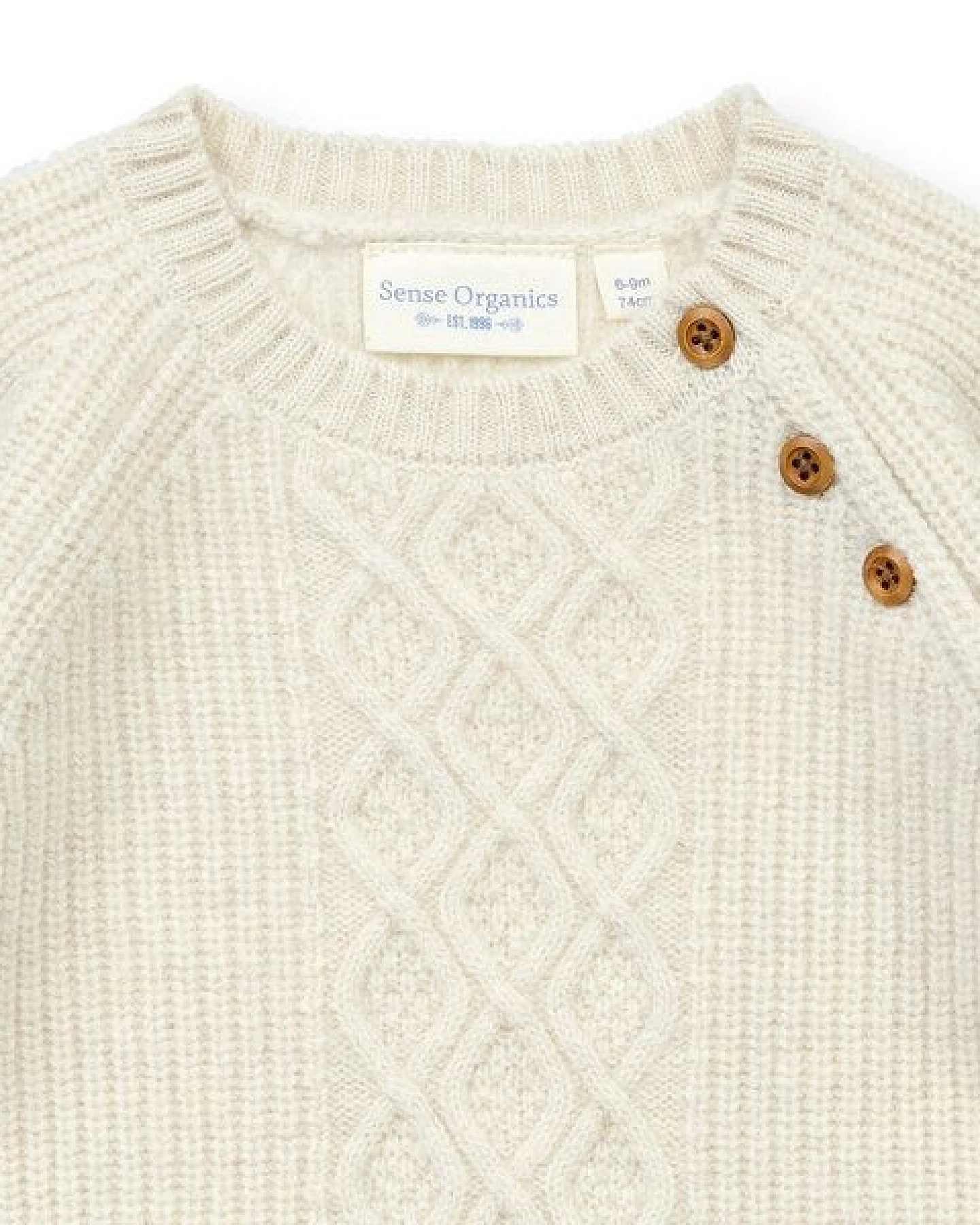 Sense Organics Baby Wollpullover, Modell DIBOO – Ansicht 2