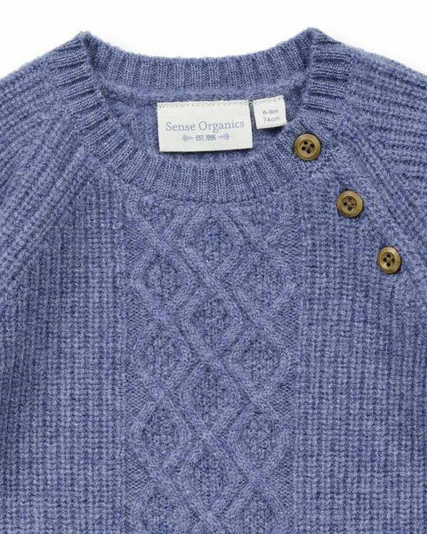 Sense Organics Baby Wollpullover, Modell DIBOO – Ansicht 2